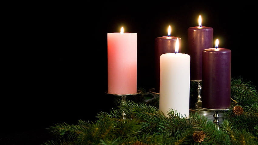 Advent Wreath, christmas advent candle HD wallpaper