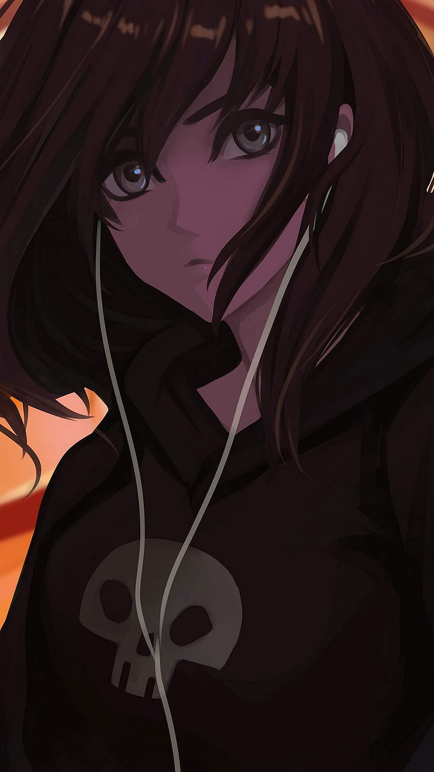Anime Girl อะนิเมะสาวอันตราย วอลล์เปเปอร์โทรศัพท์ HD