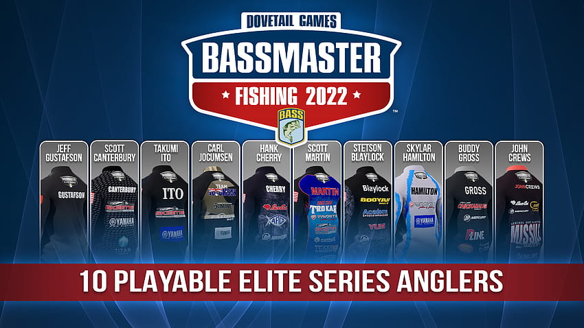 Dovetail Games reveals the 10 Playable Bassmaster Fishing 2022 Pro Anglers HD wallpaper