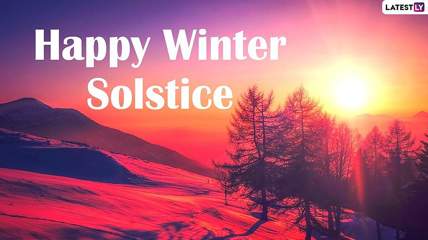 Winter Solstice 2020 Wishes And : WhatsApp Stickers, Facebook Greetings, Instagram Stories, Messages, GIFs And SMS to Send on the Astronomical Event, winter solstice wishes HD wallpaper