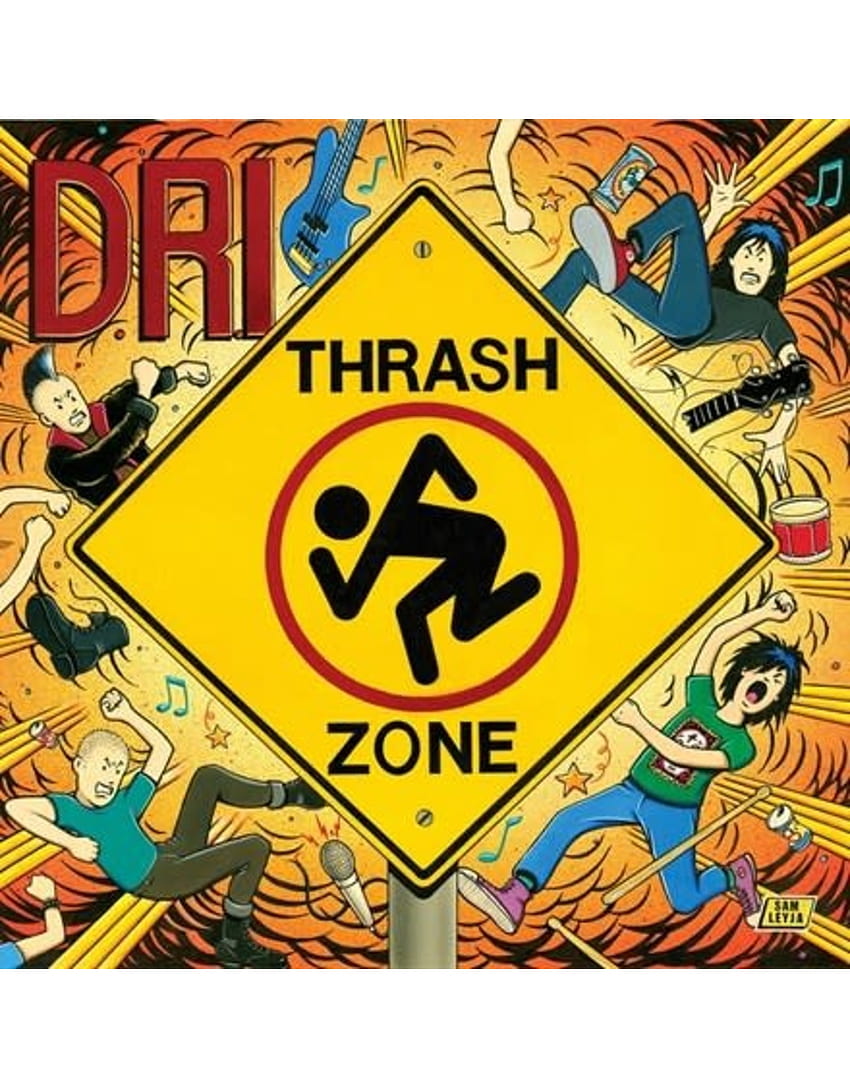 D.R.I. : Thrash Zone LP, sales imbéciles pourris Fond d'écran de téléphone HD