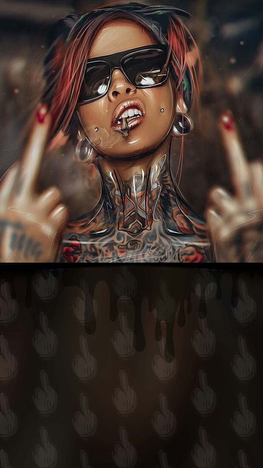 Dope Girl Swag, dope swag android HD phone wallpaper