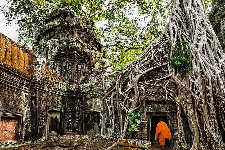 Kamboja Siem Reap, Kamboja dan latar belakang Wallpaper HD