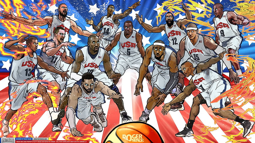 Championnat des 7 Lakers, dessin animé Kobe Bryant Fond d'écran HD