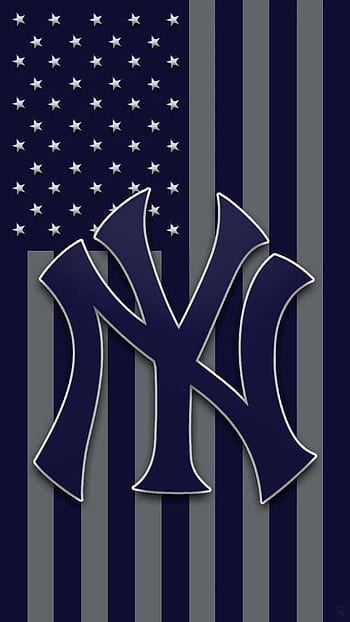 Download wallpapers New York Yankees flag, MLB, blue white metal  background, american baseball team, New York Yankees logo, USA, baseball, New  York Yankees, golden logo, NY Yankees for desktop with resolution 2880x1800.