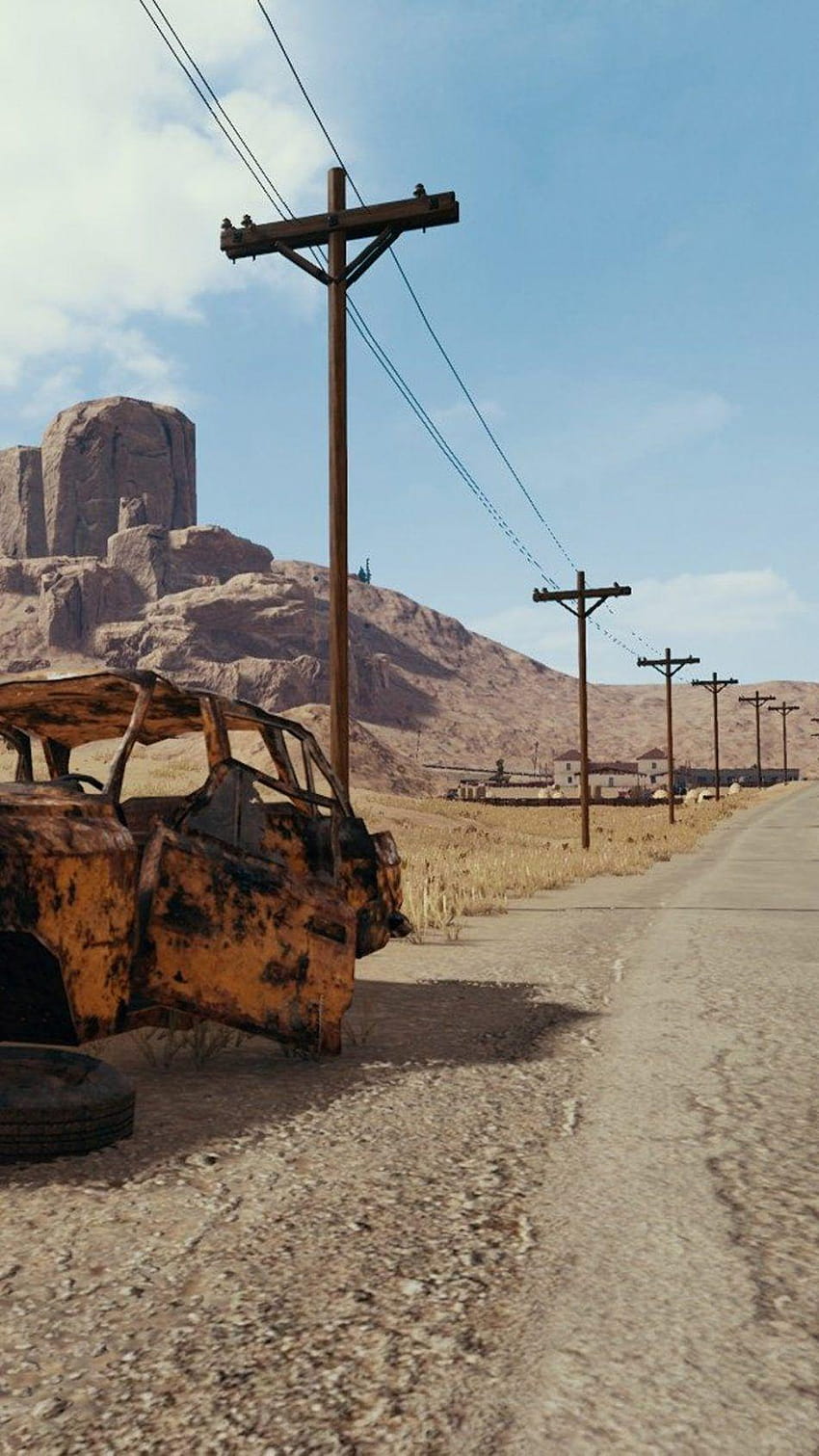 Road To Miramar Desert PlayerUnknown's Battlegrounds, erangel HD telefon duvar kağıdı