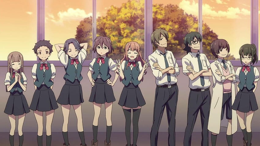 Classroom Crisis , Anime, HQ Classroom Crisis, anime students HD wallpaper