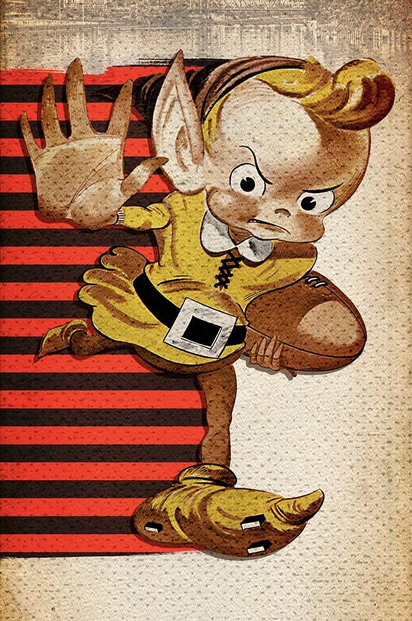 Cropped the Browns app's home screen and it works perfectly as a phone : Browns, cleveland browns phone HD phone wallpaper