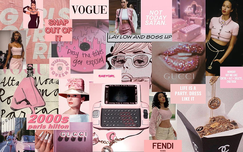 Aesthetic Pink Laptop posted by Zoey Mercado, y laptop HD wallpaper