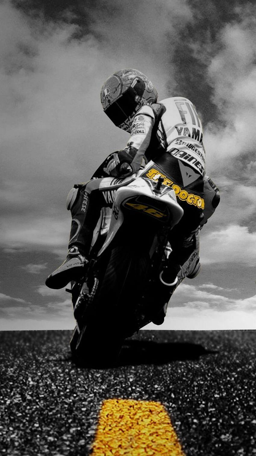 Nuevo Valentino Rossi, teléfono de motos fondo de pantalla del teléfono
