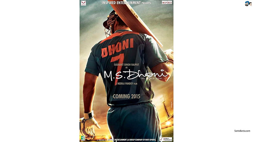 M S Dhoni The Untold Story Poster, ms dhoni the untold story movie HD wallpaper