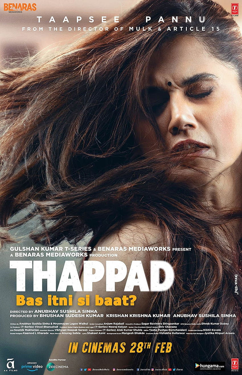 Thappad, филм на последната смяна HD тапет за телефон