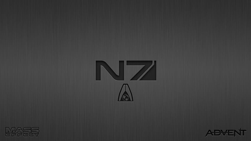 N7Day, лого на mass effect HD тапет