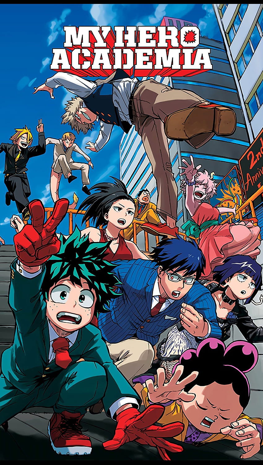 My Hero Academia Characters Cover Anime Ultra ID:3390, 애니메이션 커버 HD 전화 ...