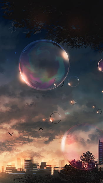 Bubble Anime Wallpapers - Wallpaper Cave