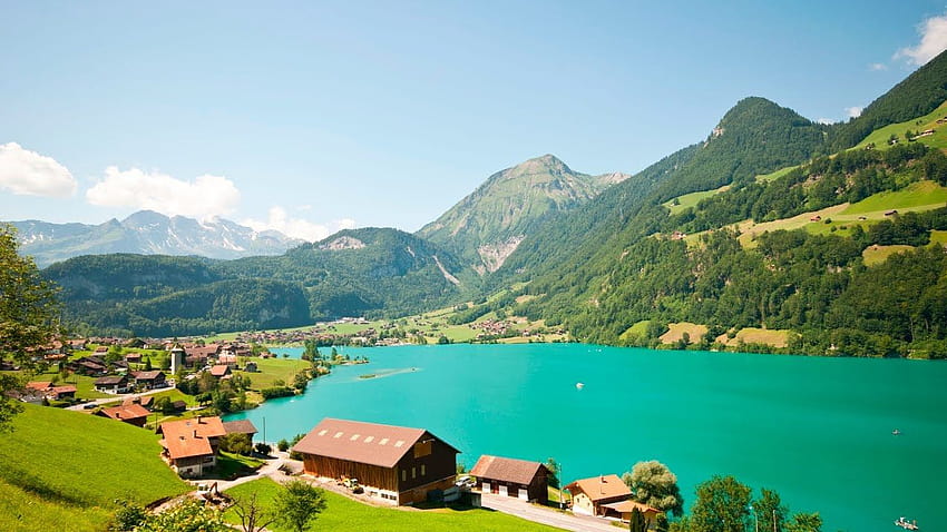 Best Places to Visit in Switzerland in Summer, lungern switzerland HD wallpaper
