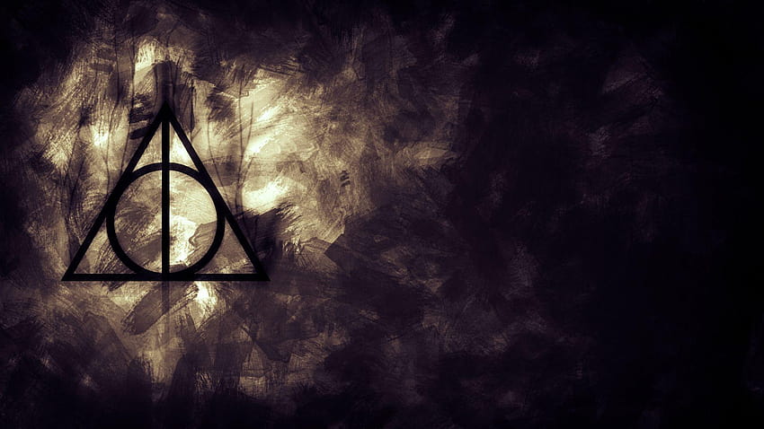 The Last Enemy Must Be Destroyed Is Death by DJ, deathly hallows symbol HD wallpaper