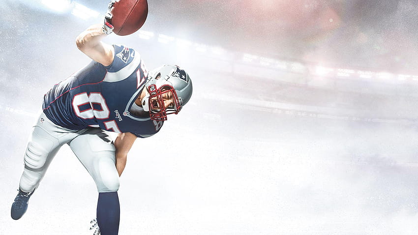 Gronk spikes his way to top of 'Madden NFL 17' tight end rankings, rob gronkowski 2018 HD wallpaper