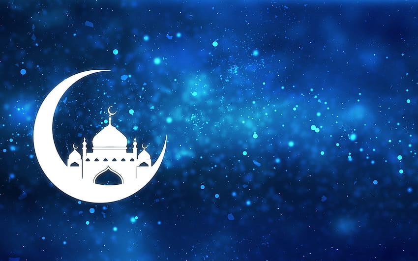 Eid Mubarak wishes: Eid Mubarak Wishes, eid moon HD wallpaper