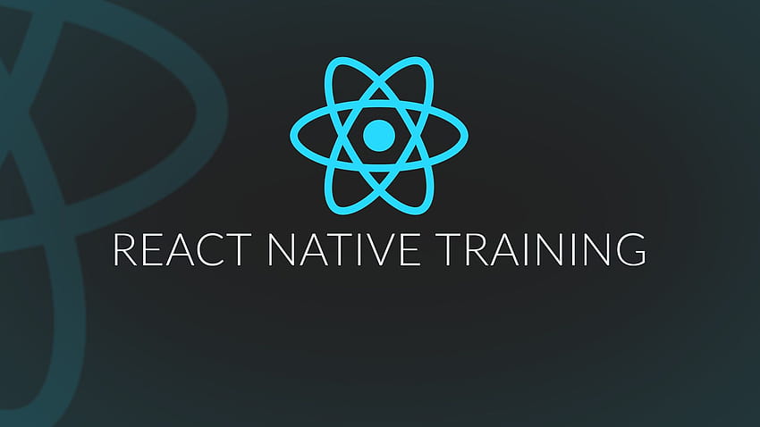 React Native app training HD wallpaper