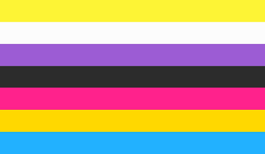 Nonbinary Flag Fabric Wallpaper and Home Decor  Spoonflower