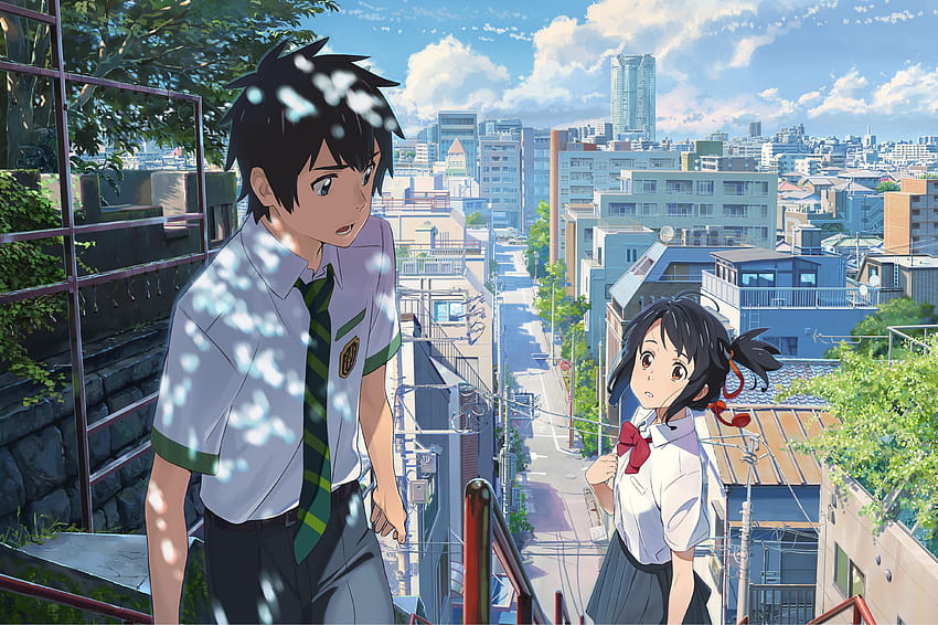 Your Name Anime Characters, anime mitsuha miyamizu HD wallpaper | Pxfuel