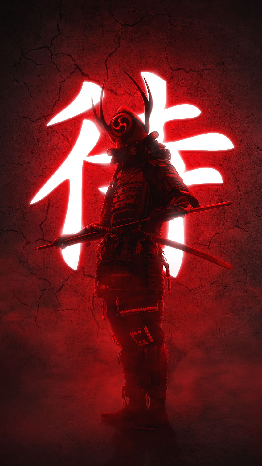 https://. craft/ /174444_3260x5796.jpg en 2020, ninja rojo fondo de pantalla del teléfono