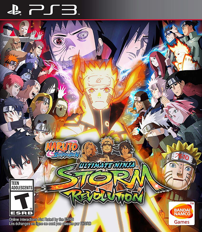 Naruto Shippuden Ultimate Ninja Storm Revolution Day One para ps3 anime naruto fondo de pantalla del teléfono