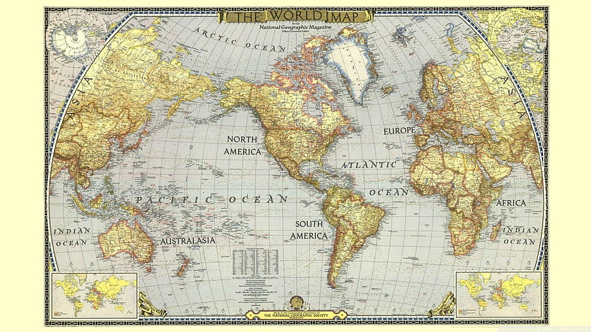 World Map : : High Definition HD wallpaper