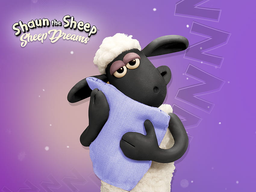 Sheep Dreams, Шон овцата полета преди Коледа HD тапет