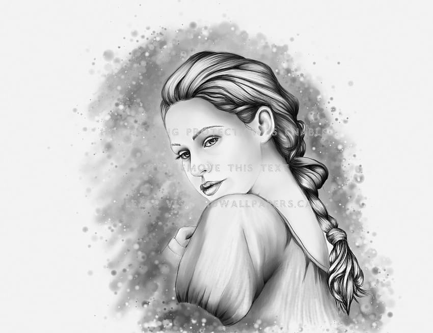 Sketch Of A Beautiful Lady 2024 | www.petercarravetta.com