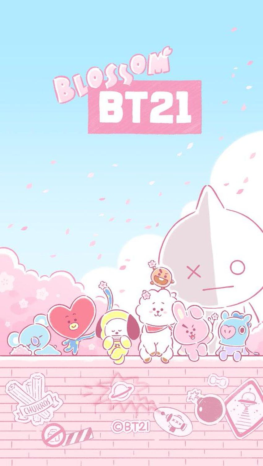 Bt21 aesthetic HD phone wallpaper | Pxfuel