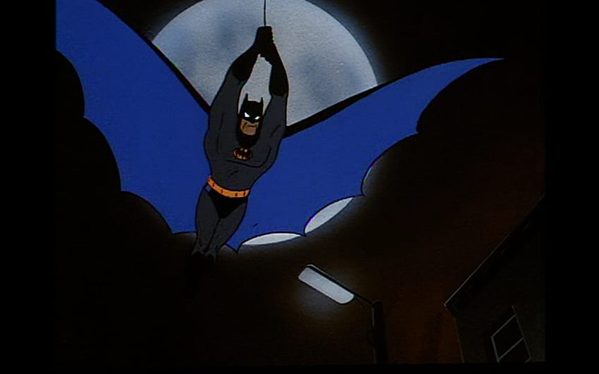 DCArevU, batman swinging HD wallpaper