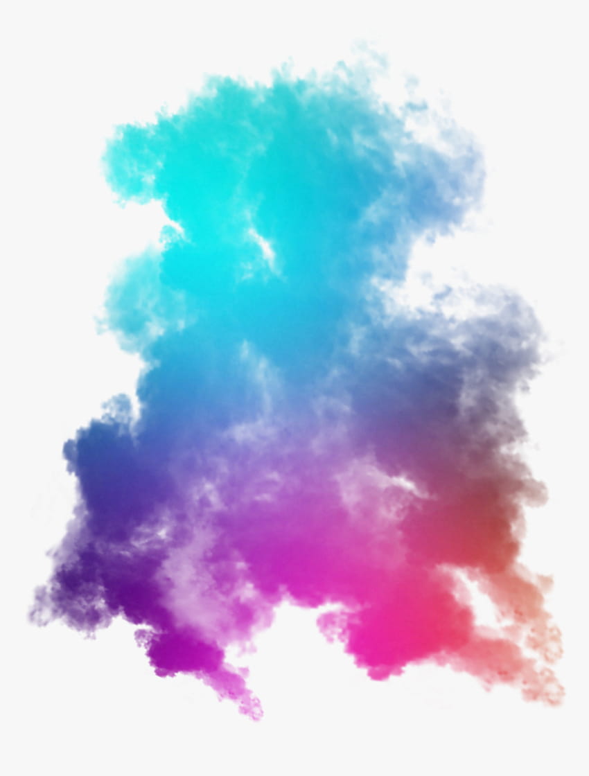 Colored Smoke Fog Mist toedit, цветна мъгла HD тапет за телефон