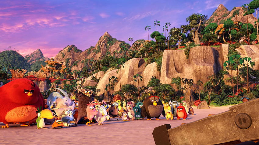 Angry Birds Movie Alle Charaktere, Filme, Hintergründe und Filmcharaktere HD-Hintergrundbild