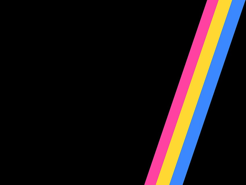 I posted a pan flag wallpaper but I decided that for those people who want  it more subtle So if youre still in the pantry then here you go  r pansexual
