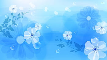 Light blue flower background HD wallpapers | Pxfuel