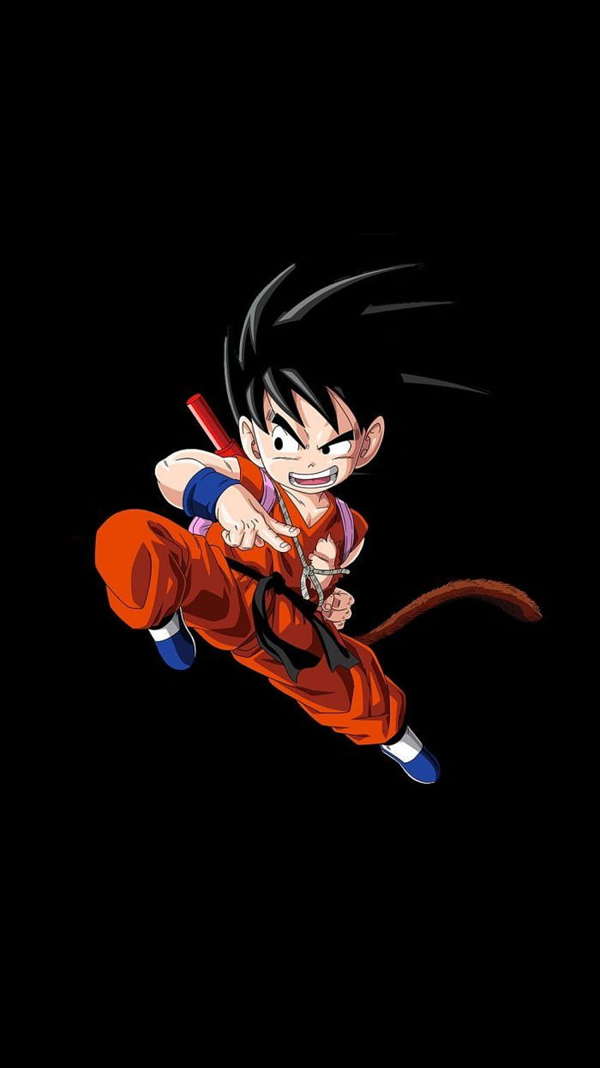 Kid Goku iPhone, child goku HD phone wallpaper