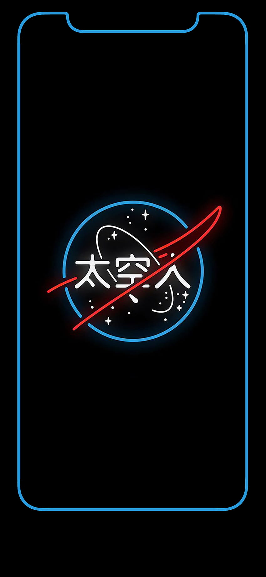 NASA con iPhone X Bezels [1125x2436], vans x nasa fondo de pantalla del teléfono