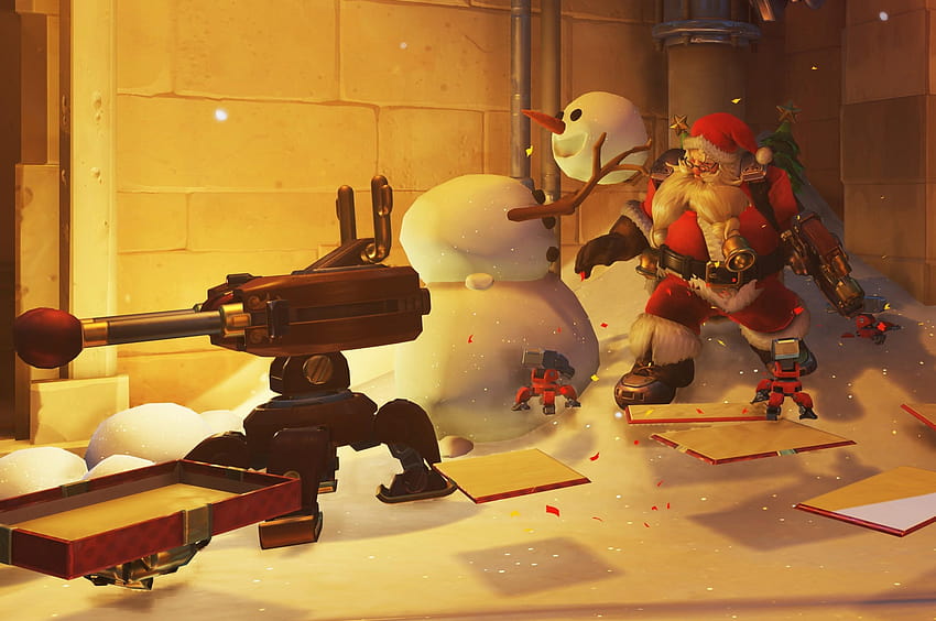 2560x1700 Overwatch, Christmas 2018, Santa Claus, christmas overwatch