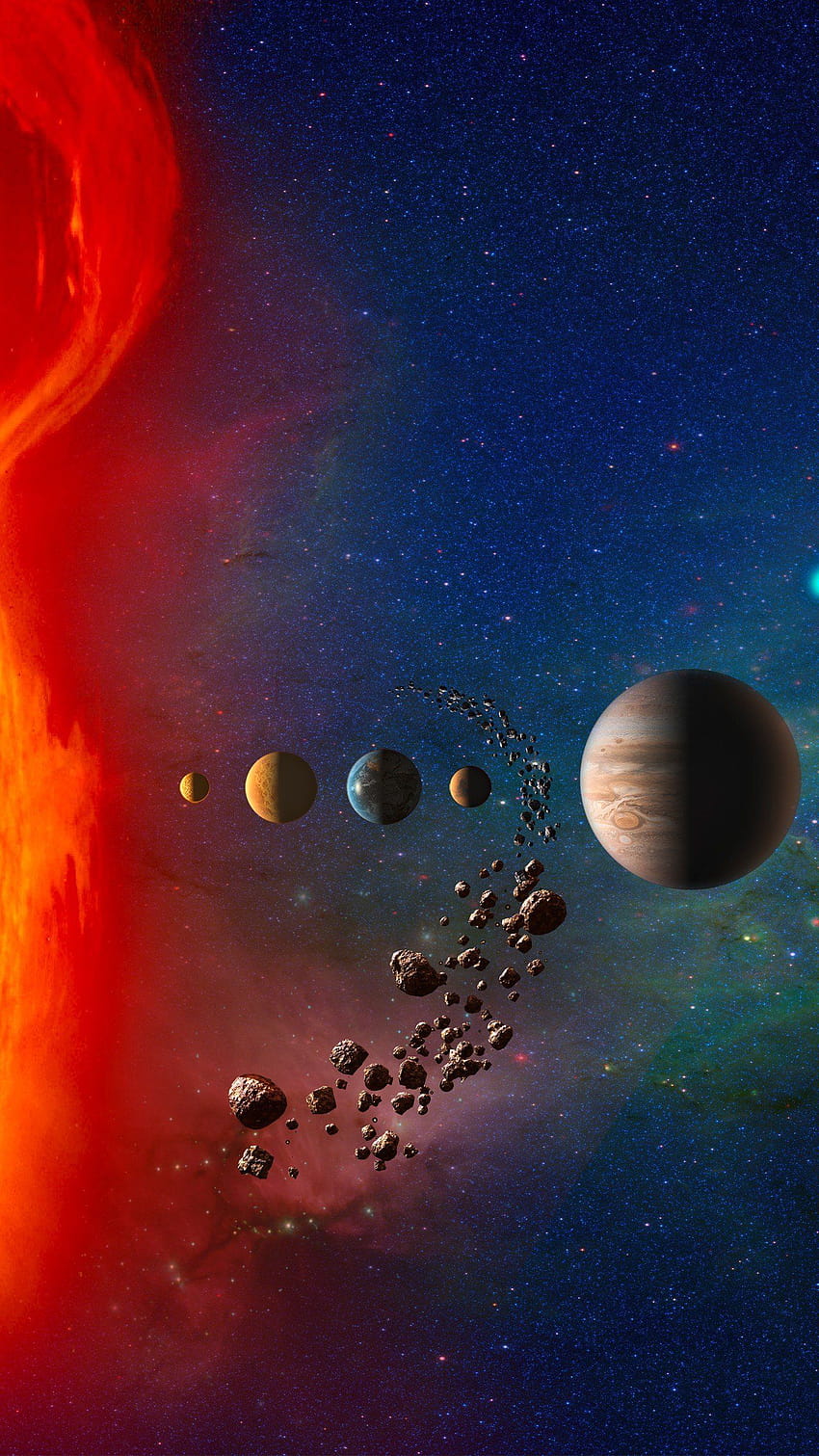 Solar System, sistem HD phone wallpaper