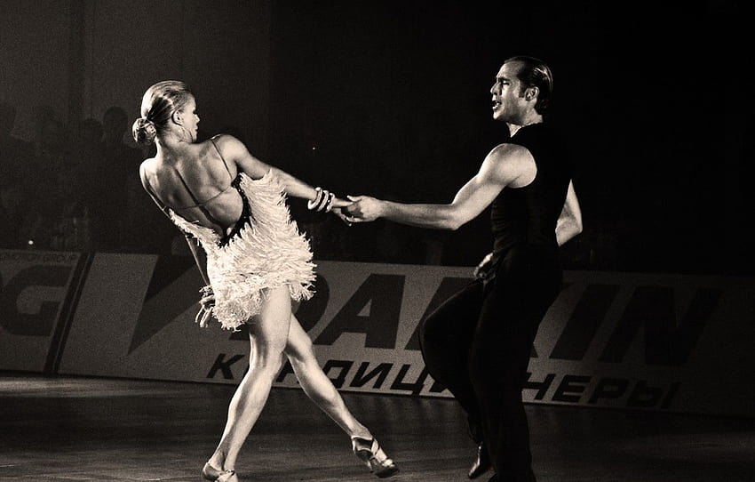 Tanz, Riccardo und Yulia, Gesellschaftstanz, Gesellschaftstanz, Sektion спорт, Lateinischer Tanz HD-Hintergrundbild