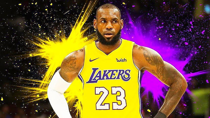 Nike LeBron James LA Lakers, lebron james lakers Wallpaper HD
