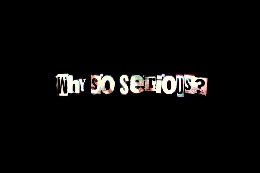 why so serious mobile HD wallpaper