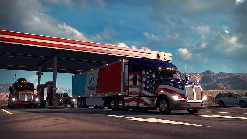 Truck Driver Gallery, truck driver game HD wallpaper