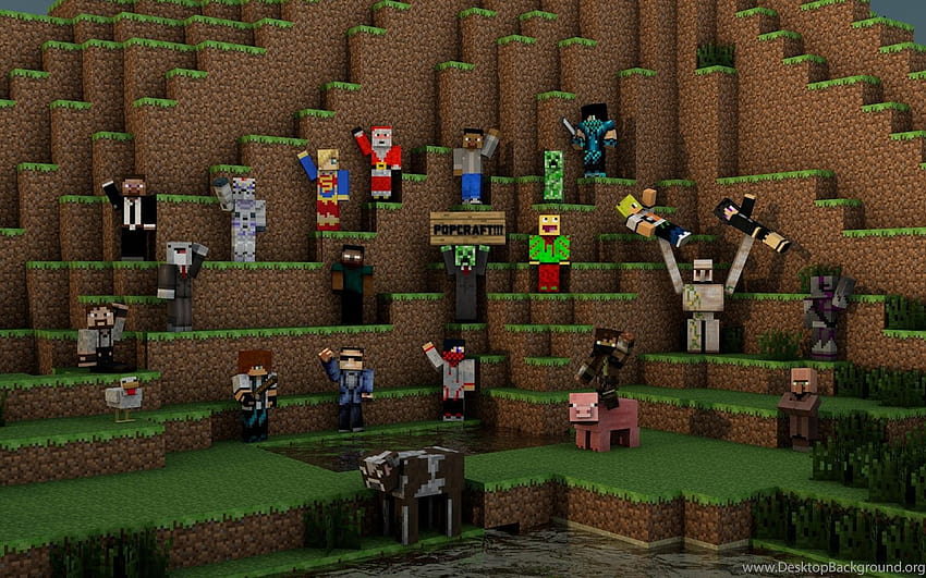 3d Minecraft Made With Cinema 4D And hop CS6 ... Backgrounds, minecraft player HD wallpaper