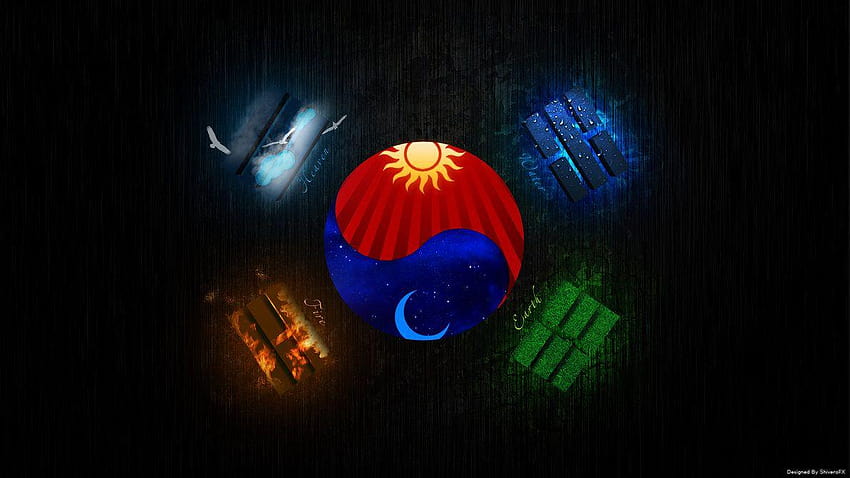 Корейско знаме от ShiveroFX от Sh1vEEER HD тапет