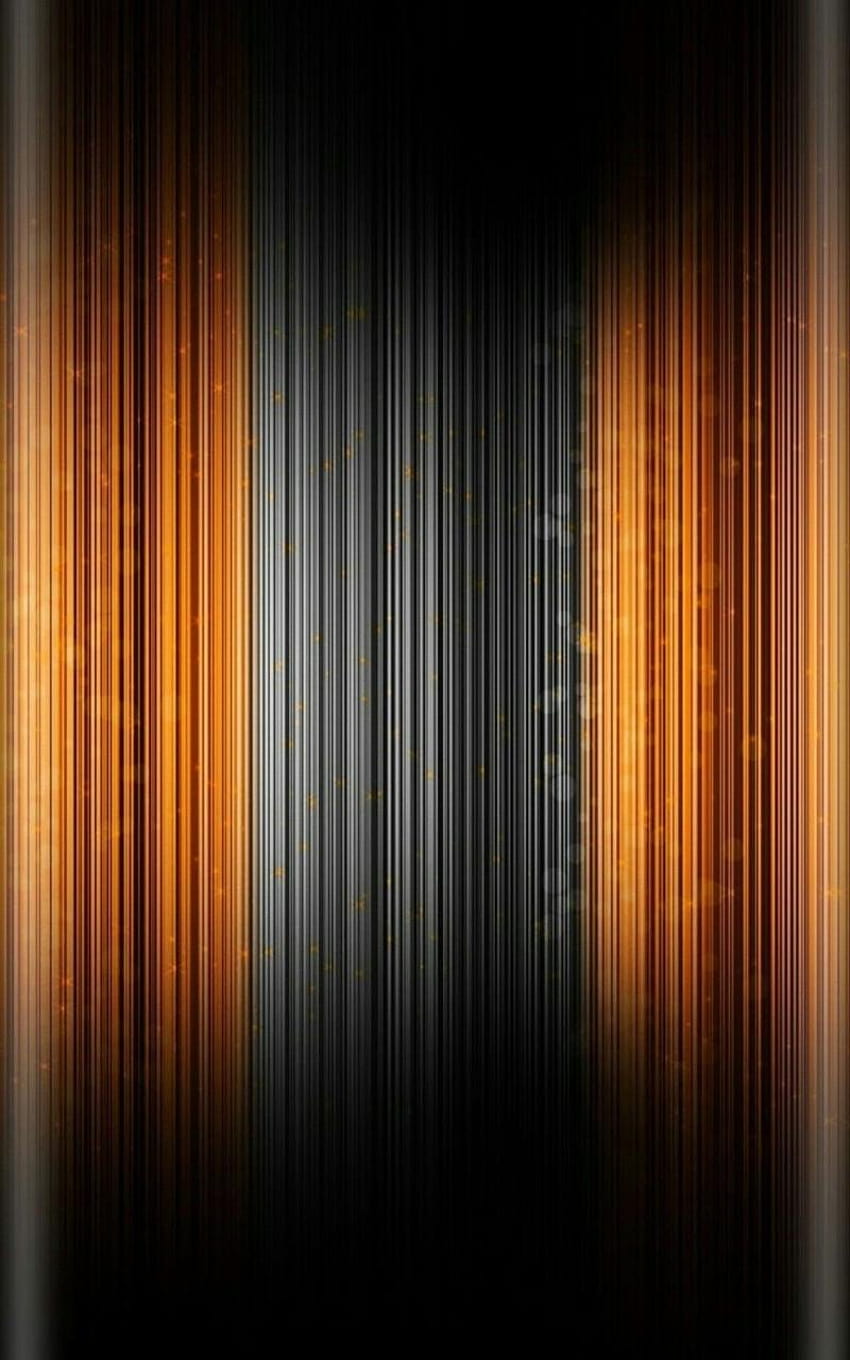Orange and Black Gradient Abstract HD phone wallpaper