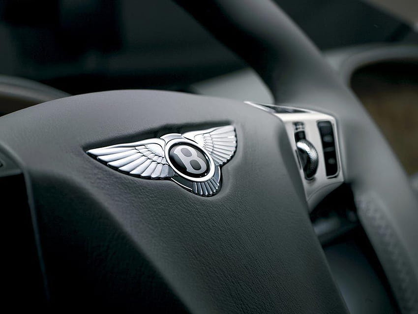 Bentley Logo On Steering HD wallpaper | Pxfuel