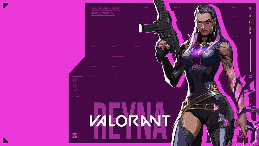 Game Wallpaper/Thumbnail: Reyna Valorant by AnantTripathi on